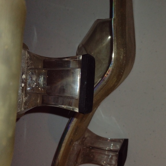 Y2K Mudd Translucent Sandals size9 vintage - Picture 14 of 16